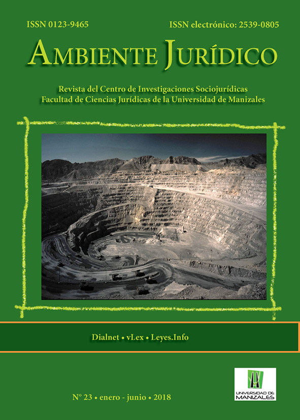 Núm. 23 (2018): Ambiente Jurídico 23